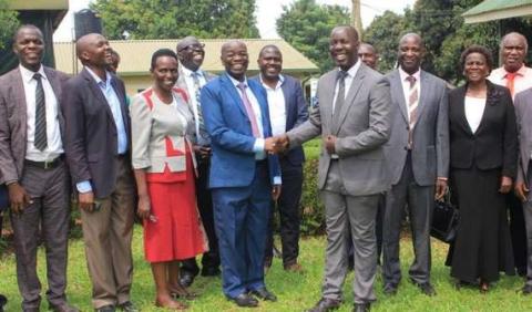 Dean handover ceremony